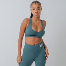Load image into Gallery viewer, Jubilant Sports Bra Green
