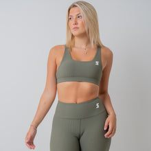 Load image into Gallery viewer, Stamina Sports Bra Army Green
