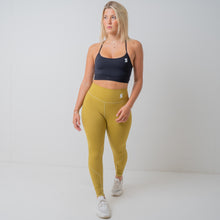 Load image into Gallery viewer, Empower Leggings Lemon Yellow
