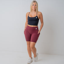 Load image into Gallery viewer, Thrive Shorts Merlot
