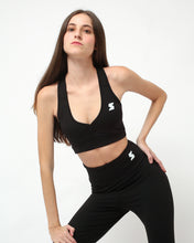 Load image into Gallery viewer, Jubilant Sports Bra Black
